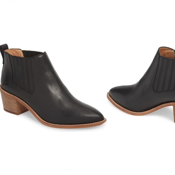 Madewell Shoes - Madewell Bonham Bootie Black Size 7